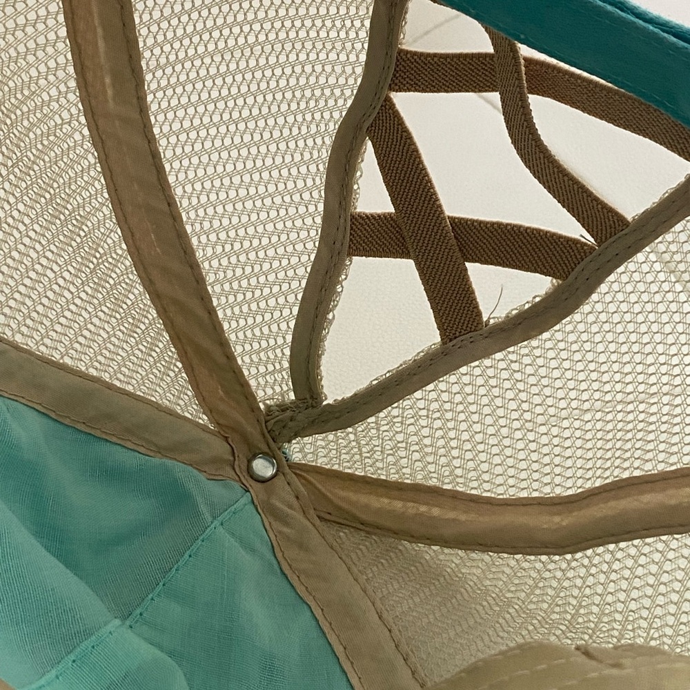 Wicked Happy Aqua Beachy Hat - Picture 9 of 9